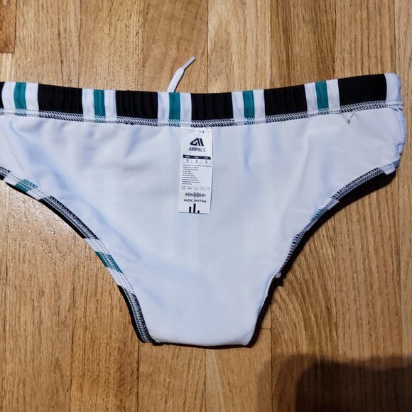 NWOT AIMPACT Men's Swimwear Briefs Beach Surf Drawstring Quick Dry Swim Briefs - Picture 5 of 7